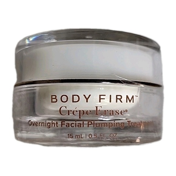 Crepe Erase Body Firm OVERNIGHT FACIAL PLUMPING TREATMENT W Trufirm 0.5oz SEALED - Picture 1 of 6